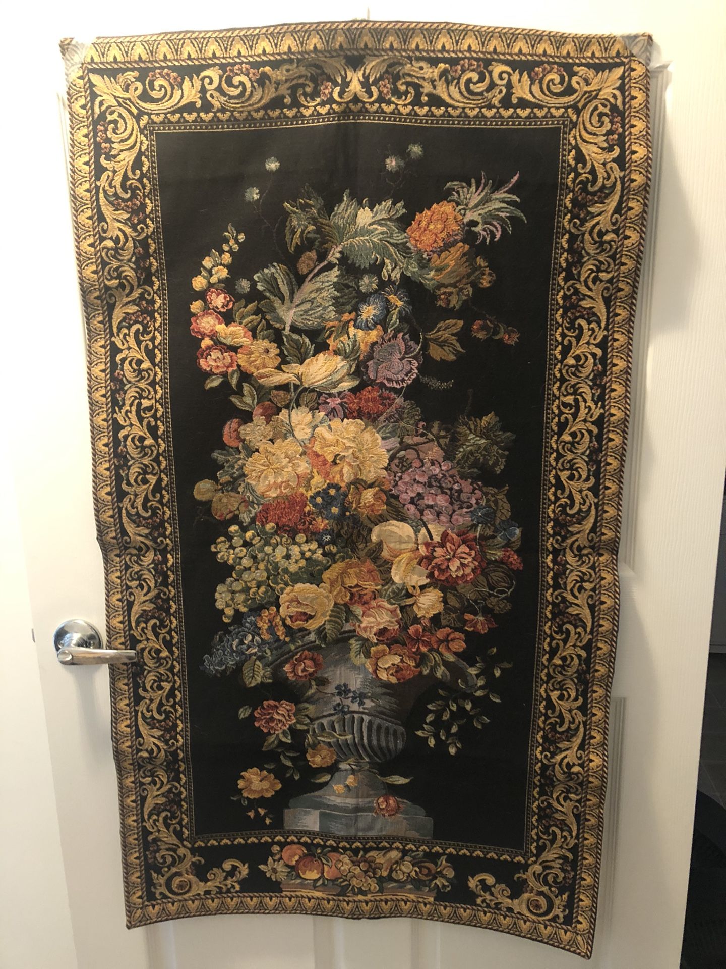 Quality, lined tapestry. $45.
