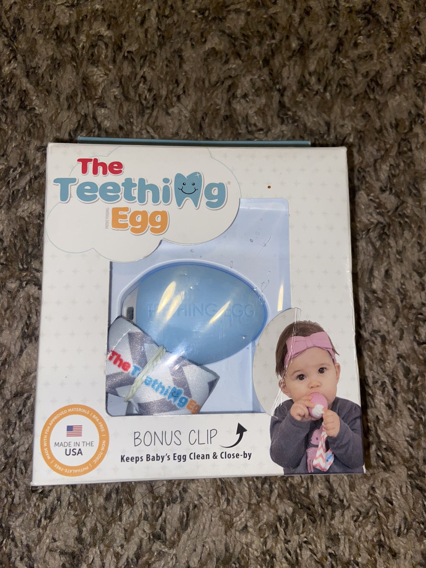 Teething egg (BNIB)