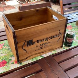 Storage Wooden Box 