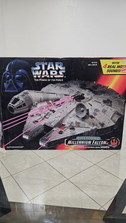 Kenner Star Wars The Power of The Force **Electronic Millennium Falcon Vehicle** 1995