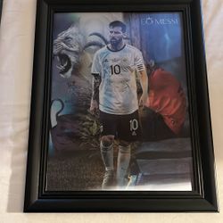 Messi Hologram Picture Frame