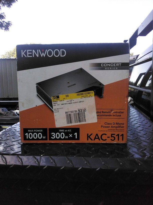 Kenwood Kac-511 Mono Amplifier