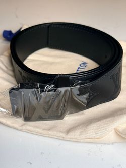 Louis Vuitton Black Monogram Leather Belt