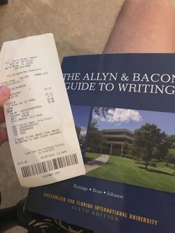 The allyn and bacon guide to writing fiu