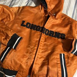 Texas Longhorns Kids Bomber Double Sided Jacket