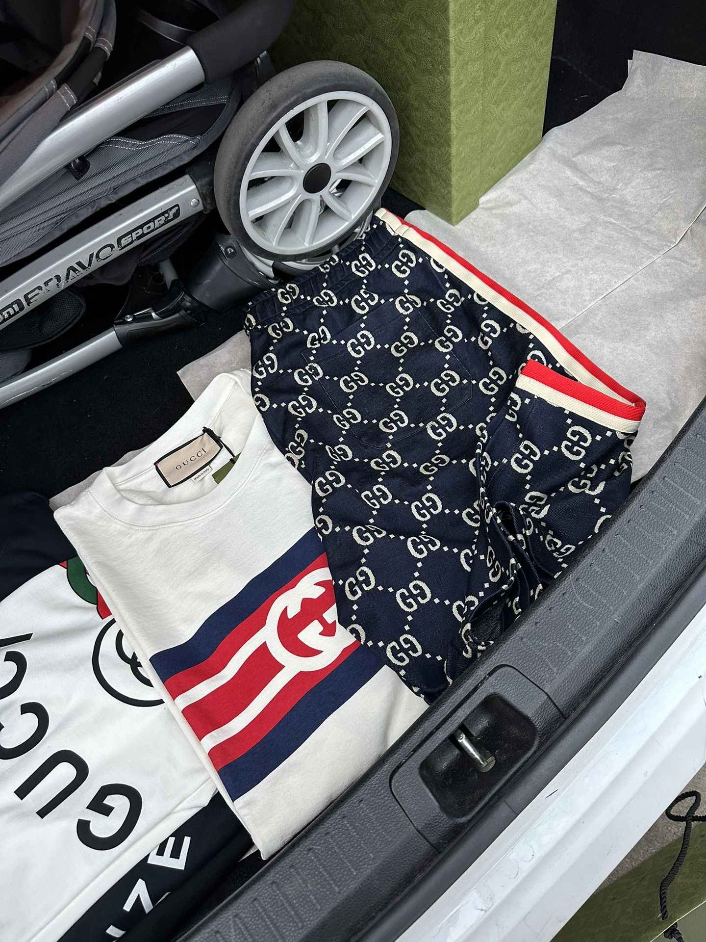 Gucci Shorts And Shirt