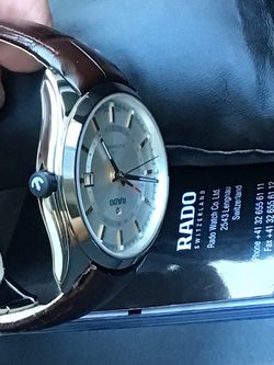 RADO, GMT! Hyperchrome, High Tech CERAMIC/Titanium,  $3450MSRP, full set