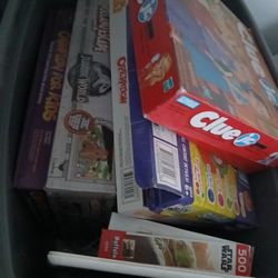 Tons Of Board Games, Kids Toys And Art Supplies