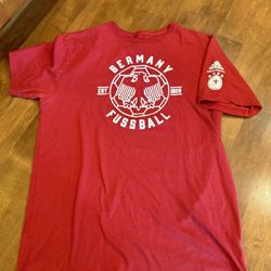 Men’s Adidas Deutscher Fußball Bund Soccer T-shirt Shipping Available 