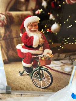 Santa Bike Rider