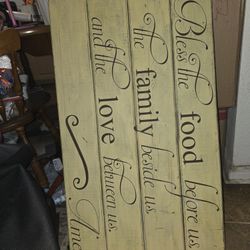Wooden Sign 