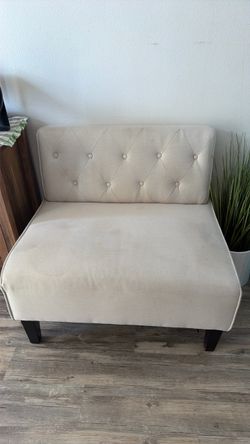 Biege chair- used