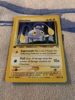 Chinchou 1st Ed Neo Genesis 