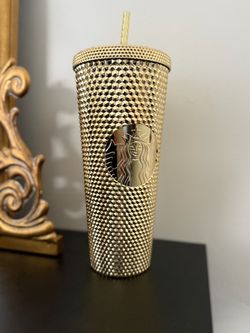 Starbucks Gold Studded Cold Cup Tumbler