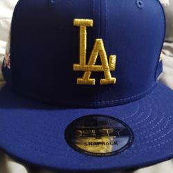 2024 Dodgers World Series Hat Gold