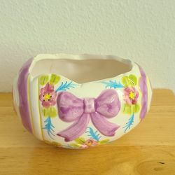 Easter Egg Ceramic Multi Colored  Easter Egg