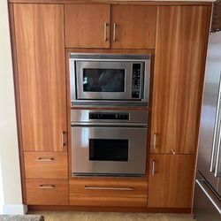 Wall Oven Stove And Microwave