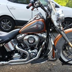 2015 Harley, Heritage soft tail.