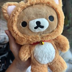 Rilakkuma Orange Cat Costume Plushie 