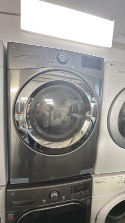 LG Front Load Dryer Graphite Steel