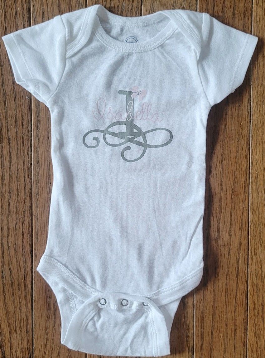 Custom Baby Name Onesies