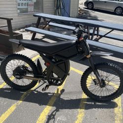 Gt73 Pro Electric Dirt Bike 50 Mph+