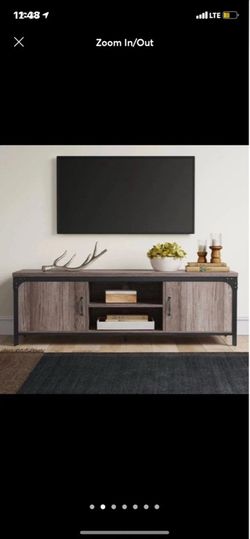 Jackman Industrial Media Stand w/Storage