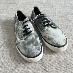 George Youth Grey/White Casual Skater Skateboarding Shoes