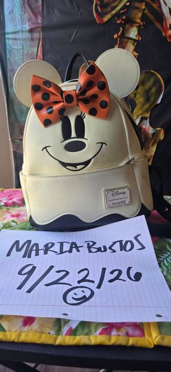 Minnie mouse glow in the Dark mini bagpack