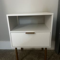 Bedside Table With Storage 