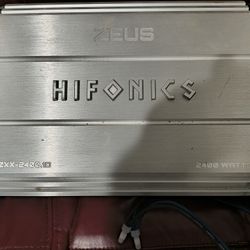 2400 Black Hifonics Zeus Amp 