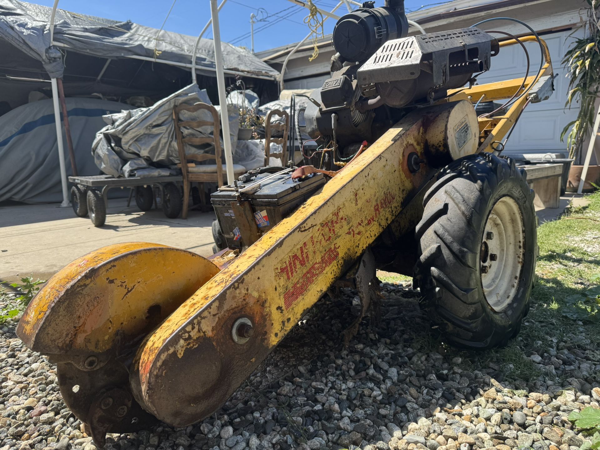 Tree Stump Grinder