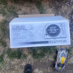 Str8 50x Stanton Belt Drive Turntable