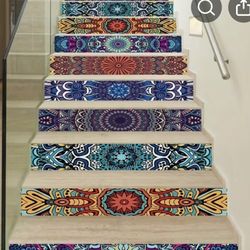 Brand New  - Vinyl Peel and Stick Stair Decals