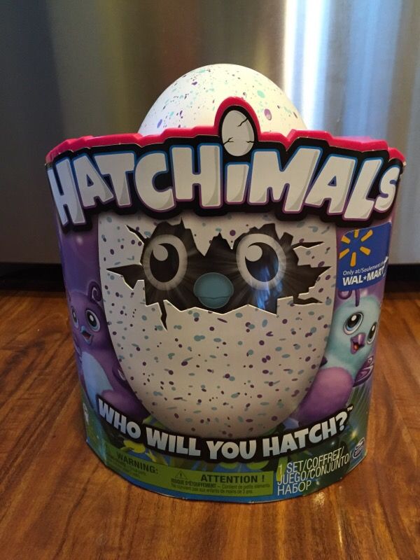 New never open Hatchimals