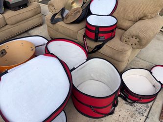 Ludwig atlas 5 piece Drum Bag Set