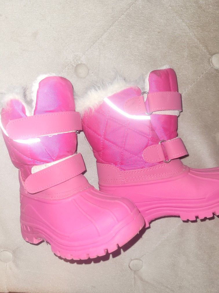 Girls Size 9 Snow Boots