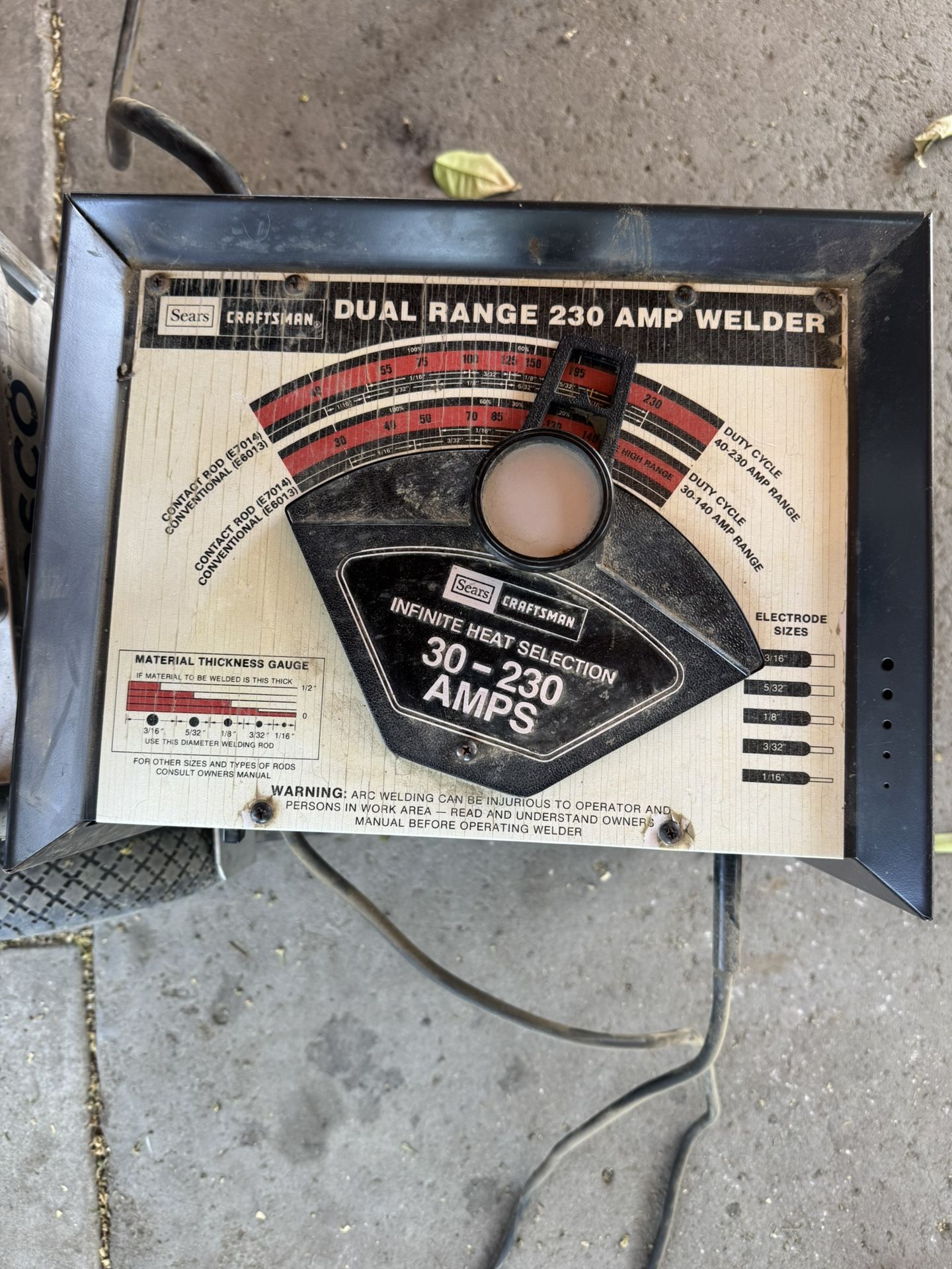 Sears Dual Craftsman Welder