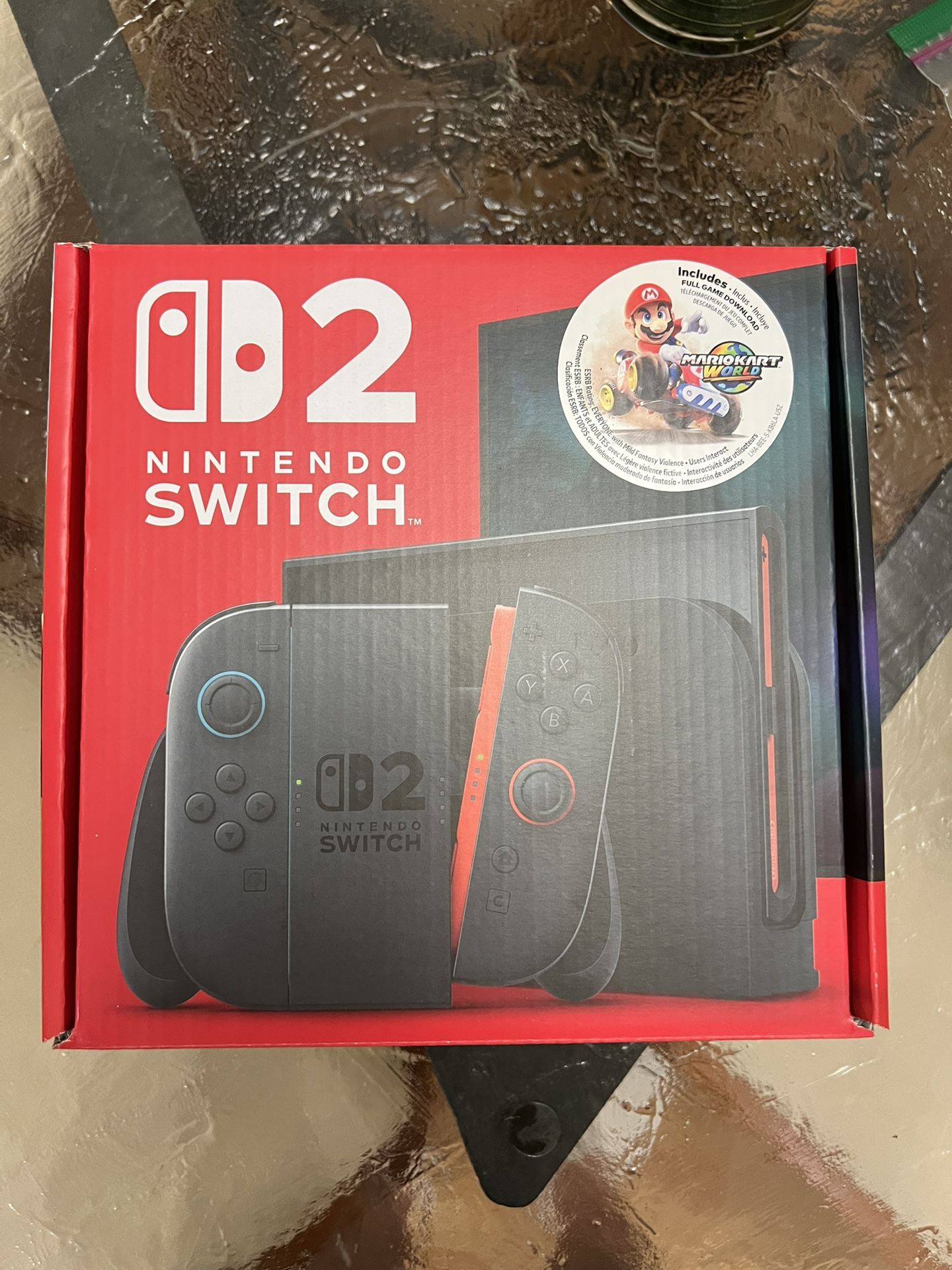 Nintendo Switch 2 Mario Bundle New
