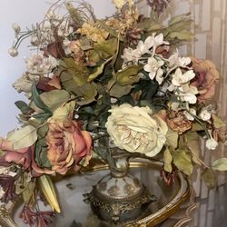 Flower And Antique Vase