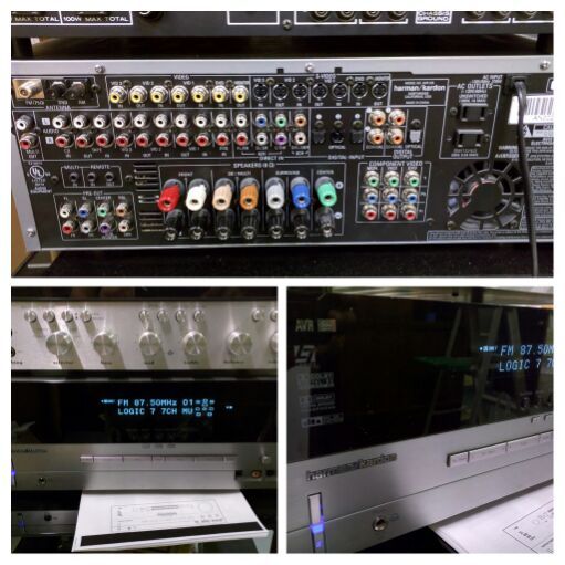 Harman Kardon AVR 335 7.1 Channel Surround Sound Audio/Video Receiver