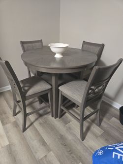 Ashley Lane 4 Piece Dinner Table Set