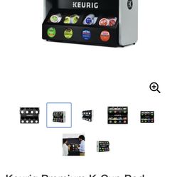 Keurig Premium KCup Pod Storage Rack 8 Sleeve 