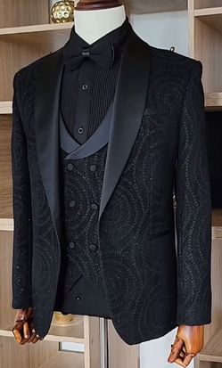 Premium quality Daniel Gallotti 3-piece tuxedo (smokin) made in Turkey