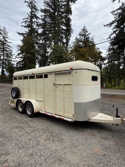 1992 Morgan 3 horse trailer