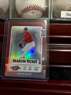 2021 Panini Contenders Season Ticket Shohei Ohtani Optic Holo Prizm