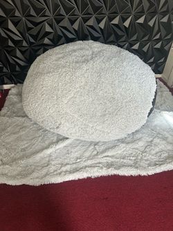 Bean bag+rug