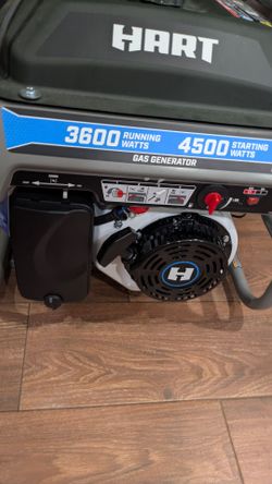 Hart 3600W / 4500W Gas Generator$310 new