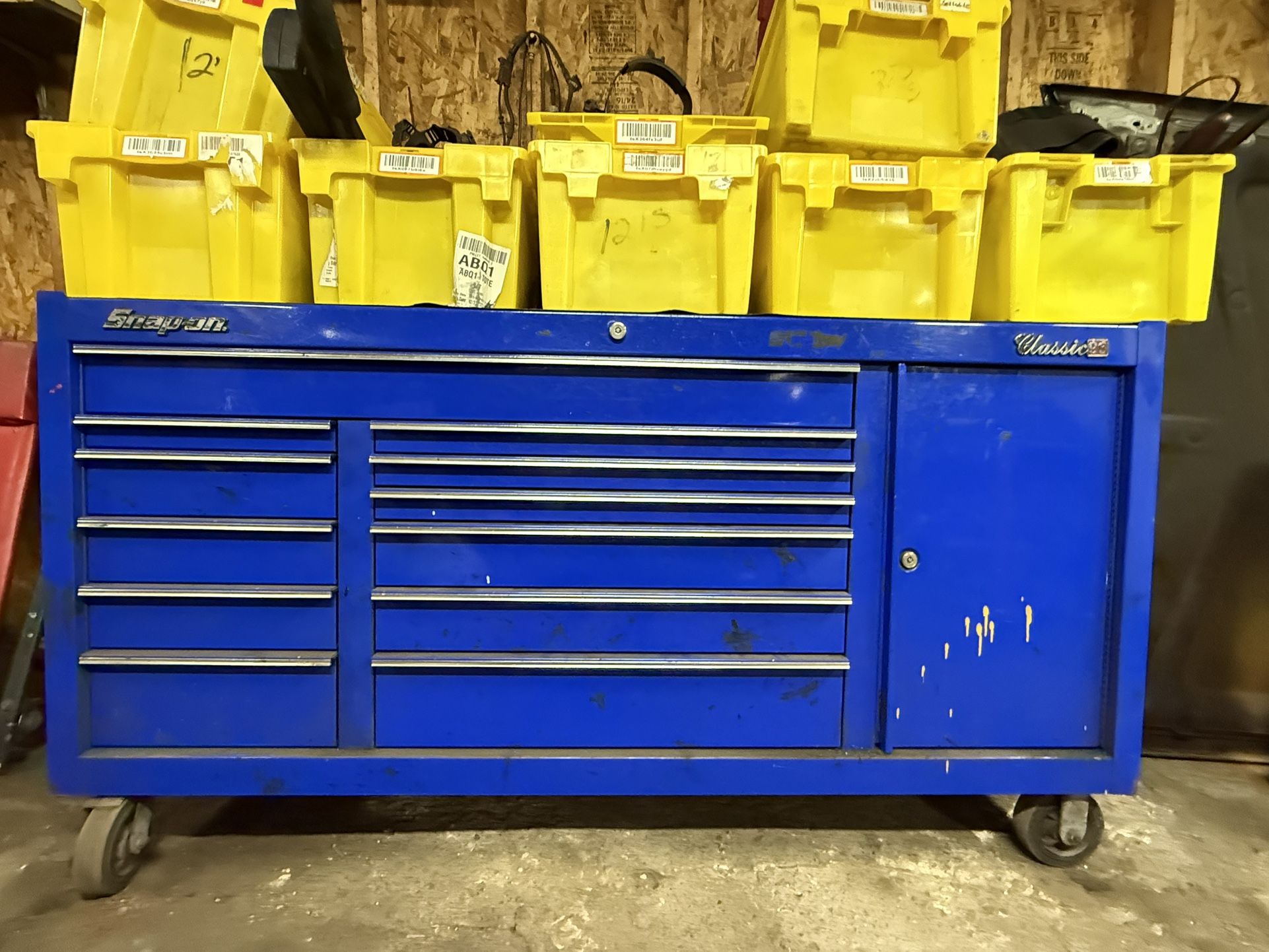 SNAP ON CLASSIC 96 SERIES BOX + SNAP ON TOOLS