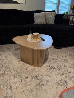 Wooden coffee table